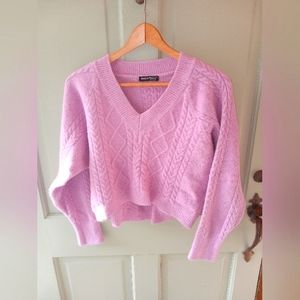 Shein Sweater Crop Top